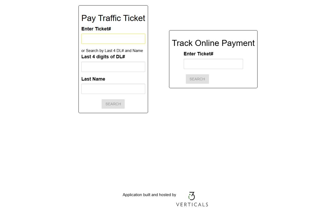 Calcasieu Parish DA linked traffic payment portal